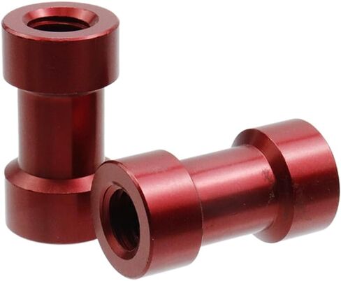 2 PCS Round Aluminum Standoff Spacer Column M6×30mm Standoff Mounts D16mm Black Hardware Spacers for DIY Models, Drone Racing, RC Airplane in Saudi Arabia