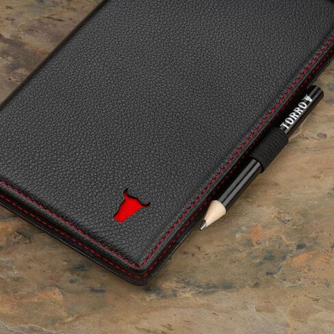 TORRO Regular Golf Scorecard Holder – Genuine Leather Golf Score Card Wallet with Card Slot and Pencil Loop in Kuwait