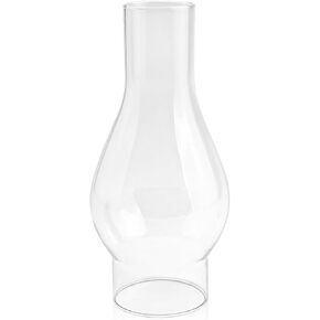 غطاء مصباح الزيت الزجاجي الزجاج الشفاف غطاء مصباح الكيروسين مصباح زيت مدخنة مصباح الكيروسين المنفوخ يدويًا غطاء خفيف غطاء عاكس الضوء الزيتي العتيق in Kuwait