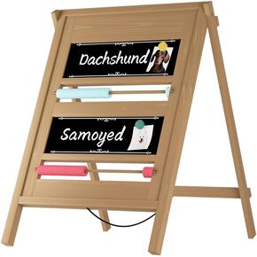 حافظة نقاط الشفلبورد على شكل حرف A مقاس 76.2 سم × 50.8 سم، حافظة نقاط طاولة الشفلبورد الكلاسيكية، لوحة نتائج على شكل عداد خشبي، جهاز عداد التهديف، لوحة نتائج السنوكر والبلياردو للألعاب in Kuwait