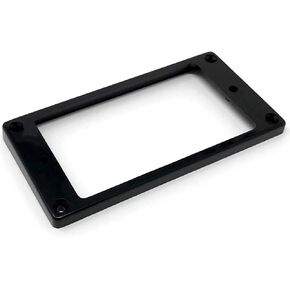 Black Flat Bottom Humbucker Pickup Mounting Ring Slanted (5mm-7mm) compatible with Epiphone Guitars HR120F-BLK