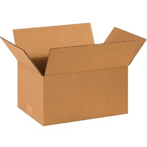 PARTNERS BRAND 14 x 10 x 7 Corrugated Cardboard Boxes, Medium 14"L x 10"W x 7"H, Pack of 25 | Shipping, Packaging, Moving, Storage Box for Home or Business, Strong Wholesale Bulk Boxes