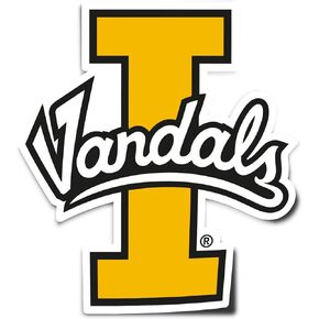 Desert Cactus University of Idaho Vandals U of I Vinyl Decal Laptop Water Bottle Car Scrapbook Sticker (IND 005)
