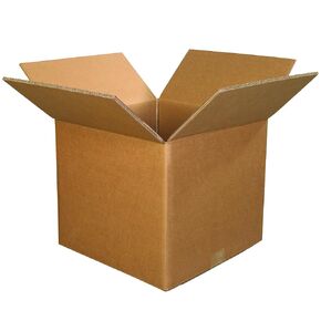 BOX USA 5 Pack of Heavy-Duty Triple Wall Corrugated Cardboard Boxes, 24" L x 24" W x 24" H, Kraft, Shipping, Packing and Moving