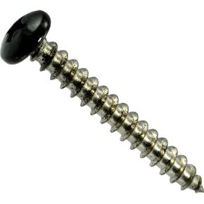 014973208585 Shutter Screws - Black, 10 x 1-1/2, Piece-12