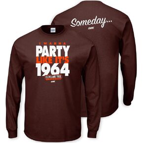 Smack Apparel Cleveland Football Fans. Party Like It's 1964 shirt (SM-5XL)