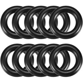 uxcell Nitrile Rubber O-Rings, 24mm OD 14mm ID 5mm Width, Metric Sealing Gasket, Pack of 10