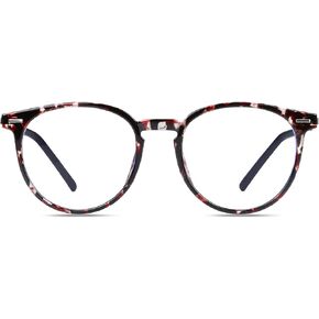 DUCO Vintage Round Blue Light Glasses For Men Women Blue Ray Blocking Glasses Computer Screen Glasses Non Prescription Eyeglasses Grey 5213
