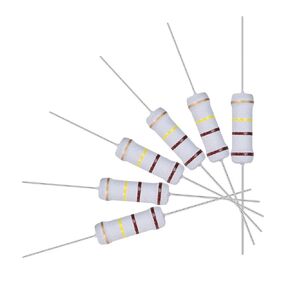 uxcell 30Pcs 110K Ohm Resistor, 2W 5% Tolerance Metal Oxide Film Resistors, Axial Lead, Flame Proof for DIY Electronic Projects and Experiments