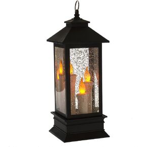 Midwest-CBK Lighted LED Shimmer Candle Lantern
