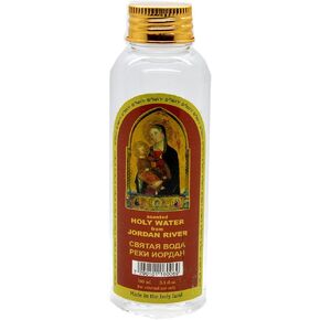 Authentic Holy Water From the Jordan River the Holy Land Lightly Scented with a Gentle Scent of Holy Land Flowers to Eliminate Staleness and to Keep Freshness.100 ml 3.4 fl.oz.