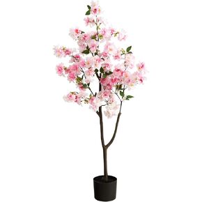 Nearly Natural 4ft. Cherry Blossom Artificial Tree, Pink