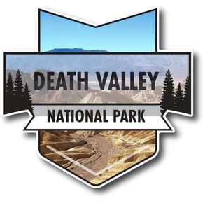Death Valley National Park Magnet | 4.7-Inch by 4.5-Inch | 2-Pack | 30 MIL Heavy Duty Magnetic Material | MPD926