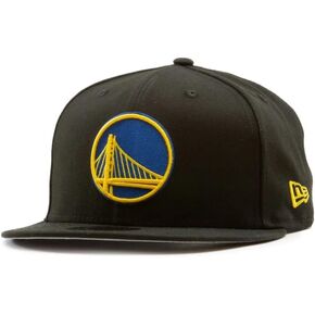 NEW ERA GOLDEN STATE WARRIOR BLACK-ONE SIZE