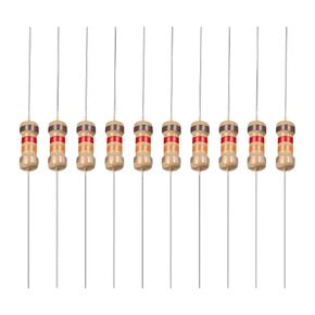 YOKIVE 100 PCS Carbon Film Resistors, 1/4W 12K Ohm 5% Tolerances Resistor, Good for DIY Electronic Projects (4 Color Band, 1.77x0.09-Inch)