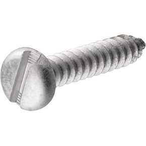 Hillman 1198 Aluminum Pan Head Slotted Sheet Metal Screw 10 x 3/4 in. 30-Pack