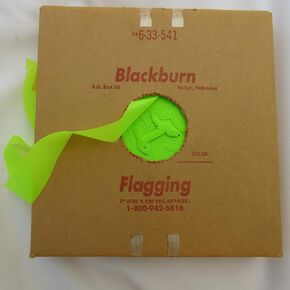 Silver Boxed Flagging Tape - 1000'