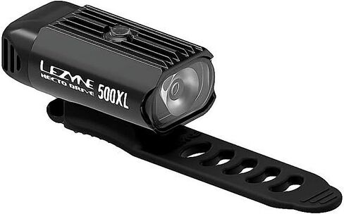 Lezyne Hecto Drive 500XL / Femto Drive زوج أضواء LED قابلة لإعادة الشحن عبر USB - أسود in Saudi Arabia