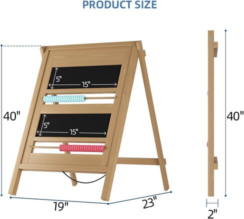 حافظة نقاط الشفلبورد على شكل حرف A مقاس 76.2 سم × 50.8 سم، حافظة نقاط طاولة الشفلبورد الكلاسيكية، لوحة نتائج على شكل عداد خشبي، جهاز عداد التهديف، لوحة نتائج السنوكر والبلياردو للألعاب in Kuwait