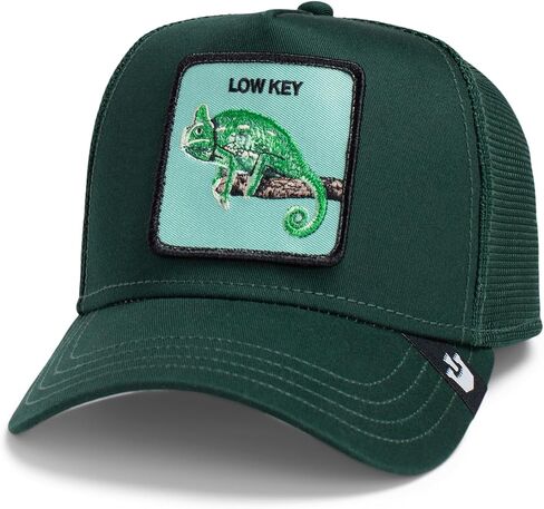 Goorin Bros. The Farm Unisex Original Adjustable Snapback Trucker Hat, Forest (The Low Key Chameleon), One Size in Saudi Arabia