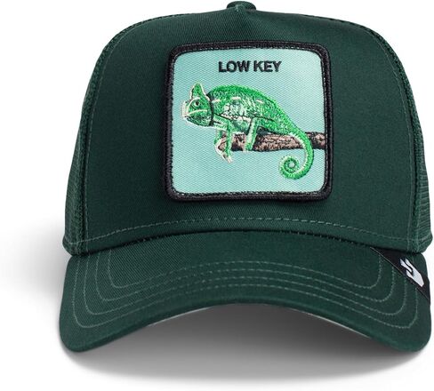 Goorin Bros. The Farm Unisex Original Adjustable Snapback Trucker Hat, Forest (The Low Key Chameleon), One Size in Saudi Arabia
