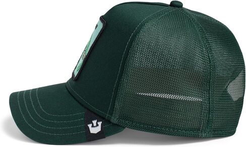 Goorin Bros. The Farm Unisex Original Adjustable Snapback Trucker Hat, Forest (The Low Key Chameleon), One Size in Saudi Arabia