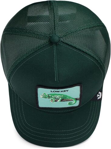 Goorin Bros. The Farm Unisex Original Adjustable Snapback Trucker Hat, Forest (The Low Key Chameleon), One Size in Saudi Arabia