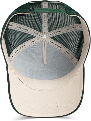 Goorin Bros. The Farm Unisex Original Adjustable Snapback Trucker Hat, Forest (The Low Key Chameleon), One Size in Saudi Arabia
