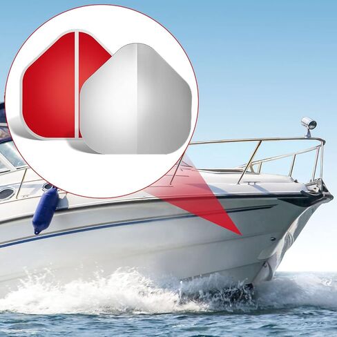 Dunzy 1 Pcs Stainless Steel Square Bow Guards That Need to Be Bend in Advance to Fit The Hull for Protection Boat (Classic Bow Style) in Saudi Arabia