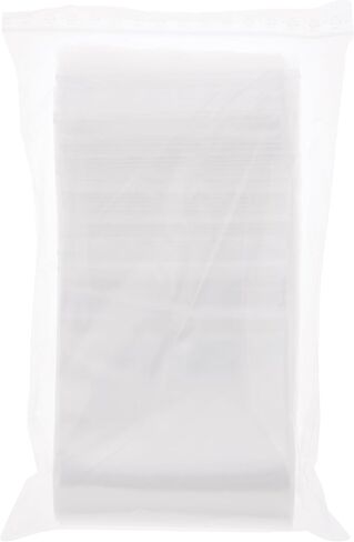 Plymor 5" x 12" (Pack of 100), 4 Mil Heavy Duty Zipper Reclosable Plastic Bags in Saudi Arabia