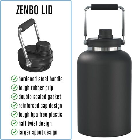 Zenbo Replacement Lid 128oz Gallon Jug in Saudi Arabia