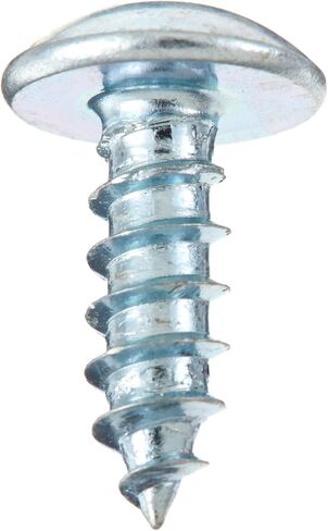 Small Parts 0808AQT Steel Sheet Metal Screw, Zinc Plated, Truss Head, Square Drive, Type A, #8-15 Thread Size, 1/2" Length (Pack of 100) in Saudi Arabia