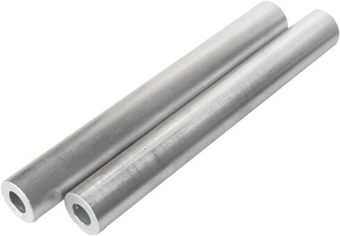 MetalSpacersOnline 6061 Round Aluminum Tube 1" OD x 1/2" ID 8" Long Seamless Straight Pipe Tubing for DIY (2 pack) in Saudi Arabia