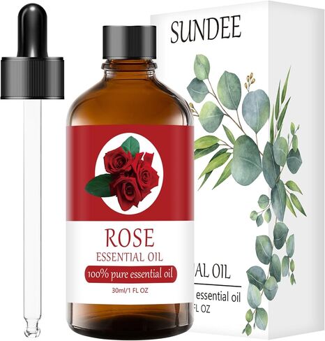 Lavender Essential Oil 100% Pure & Natural Organic (1 Fl. Oz) for Humidifiers, Skin Care, Massage, Aromatherapy, Premium Delicate Grade with Glass Dropper for Air Freshening, Cleaning, Home in Saudi Arabia