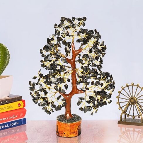 Crystal Tree for Home Decorations Crystals and Healing Stones Witchy Room Crystal Decor Tree Crystal Gifts Gem Tree Christmas Tree Stands for Real Tree (7 Chakra Tree) in Kuwait