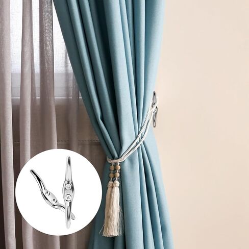 Blind Cord Holder, 4 Pack Blinds Rope Cleat Metal Safety Cord Cleats Blind Cord Clips with Screws Blind Cord Cleat for Home Office Window Blinds Curtains Sun Shades Ropes Accessories in Saudi Arabia