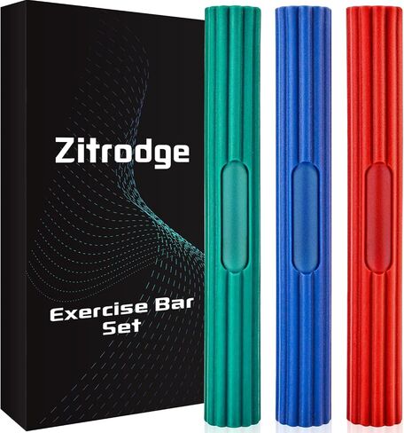 Flex Therapy Bar, Tennis Elbow Therapy Bar - Ideal for Relieve Tendonitis Pain & Improve Grip Strength, Fitness Resistance Bar for Golfers Elbow & Tendinitis, Twist Bar for Physical Therapy in Saudi Arabia