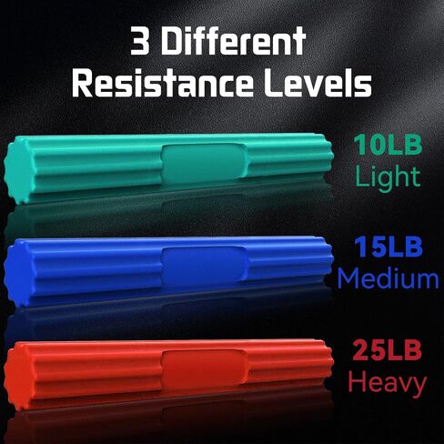 Flex Therapy Bar, Tennis Elbow Therapy Bar - Ideal for Relieve Tendonitis Pain & Improve Grip Strength, Fitness Resistance Bar for Golfers Elbow & Tendinitis, Twist Bar for Physical Therapy in Saudi Arabia