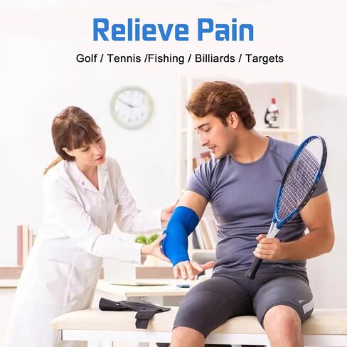 Flex Therapy Bar, Tennis Elbow Therapy Bar - Ideal for Relieve Tendonitis Pain & Improve Grip Strength, Fitness Resistance Bar for Golfers Elbow & Tendinitis, Twist Bar for Physical Therapy in Saudi Arabia