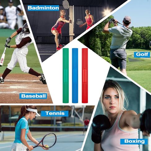 Flex Therapy Bar, Tennis Elbow Therapy Bar - Ideal for Relieve Tendonitis Pain & Improve Grip Strength, Fitness Resistance Bar for Golfers Elbow & Tendinitis, Twist Bar for Physical Therapy in Saudi Arabia