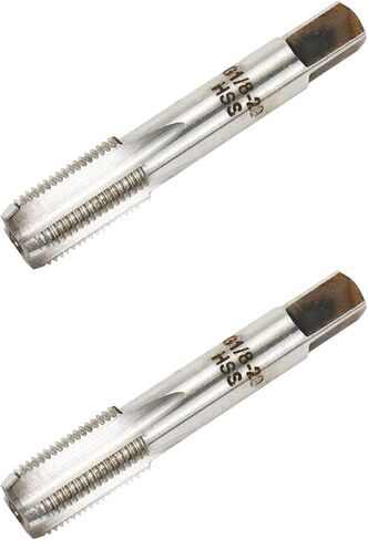 Pipe Thread Tap G1/8-20 BSP 55 Degree 4 Straight Flutes Pipe Tap -2pcs in Saudi Arabia