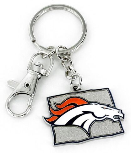 NFL Heavyweight Home State Design Keychain - Colorful and Durable Keychain Accessories for Keys, Bags & Purses in Saudi Arabia
