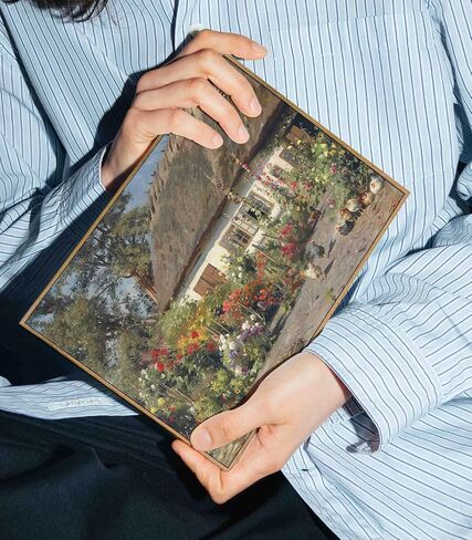 Colorful Farmhouse Painting Rustic Wildflower Prints Farmhouse Botanical Pictures Countryside Canvas Wall Art Farmhouse Wildflower Painting Nature Scenery Pictures Rustic Antique Wall Art 8x10in Framed in Saudi Arabia