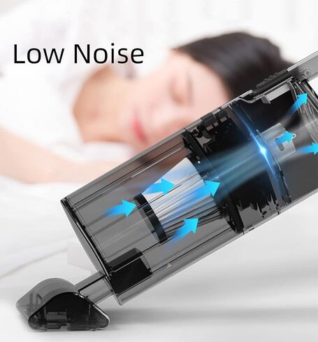 Vacuum Cleaner, Cordless Car Vacuum Cleaner, 9Kpa Powerful Suction Handheld Vacuums Cleaner, Fast Charging Portable Wet and Dry Vacuum Cleaner for Home Car Carpet Keyboard Cleaning in Saudi Arabia