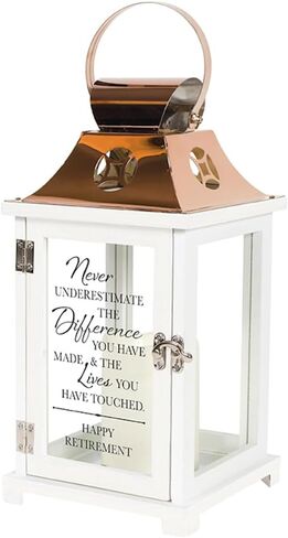 Carson "Retirement" Lantern - Happy Retirement Gift for Retirement - Retirement Gift for Loved One in Saudi Arabia