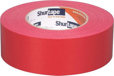 Shurtape PC 009 درجة المقاولين، شريط لاصق من القماش المبثوق، للتغليف والختم والإصلاح والعزل المائي وحمل الأغطية البلاستيكية، داخلي/خارجي، 48 مم × 55 متر، 9 مل، أسود، 1 لفة (152322) in Kuwait