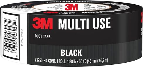 3M Red Duct Tape 3955-RD, 1.88 in x 55 yd (48 mm x 50.2 m), 9 rls/cs in Saudi Arabia