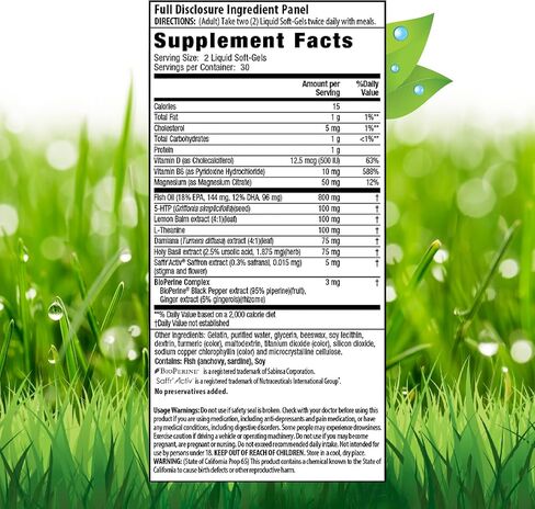Irwin Naturals Double Potency 5-HTP Extra - 60 Liquid Soft-Gels - for Relaxation & Serotonin Production - 30 Servings in Saudi Arabia