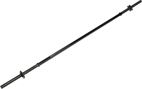 Signature Fitness 1-Inch Diameter Threaded Chrome Barbell with Lock Collars, 72-Inch in Saudi Arabia