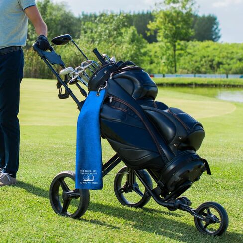The Older I Get The Harder It Is to Find Embroidered Golf Towel, Funny Golf Towels for Golf Bags with Clip, Birthday Retirement Gift for Grandpa Dad Brother Golfer, Golf Accessories for Men in Saudi Arabia